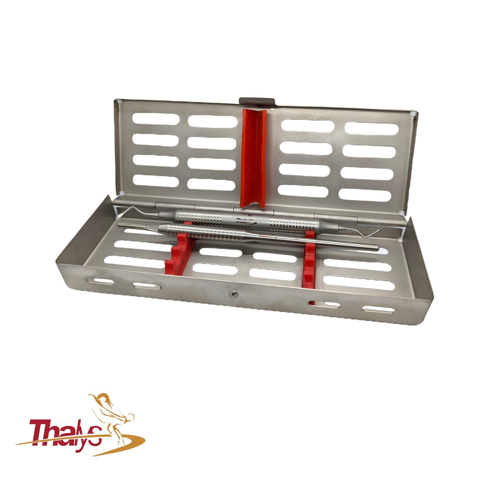 Caja para Instrumentales (5 piezas) con Tapa