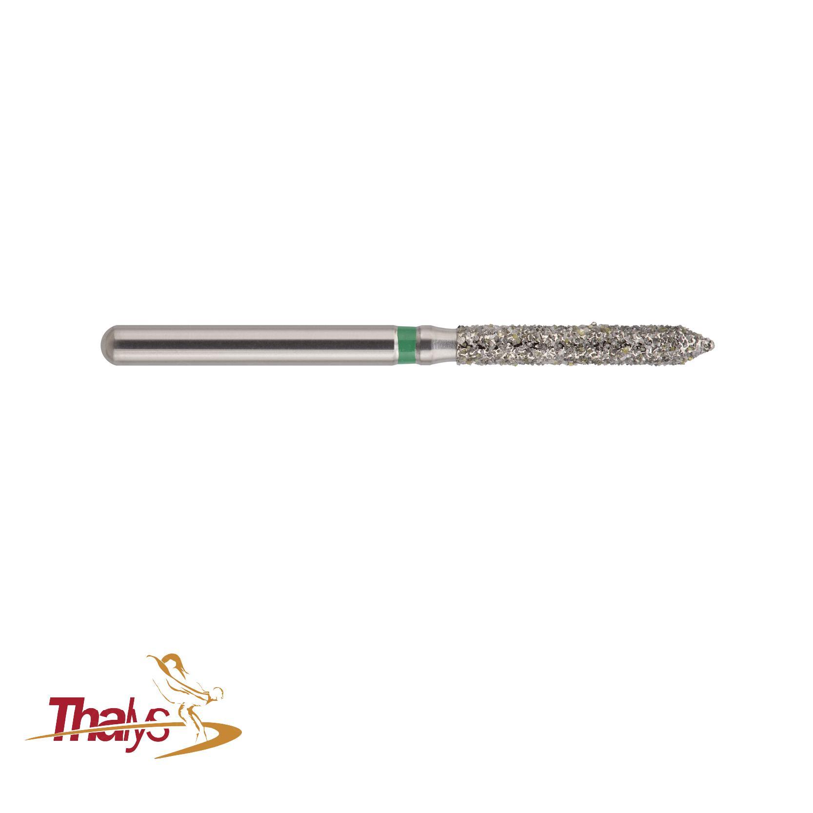 Fresa de Diamante FG Cilindro con Bisel 4124