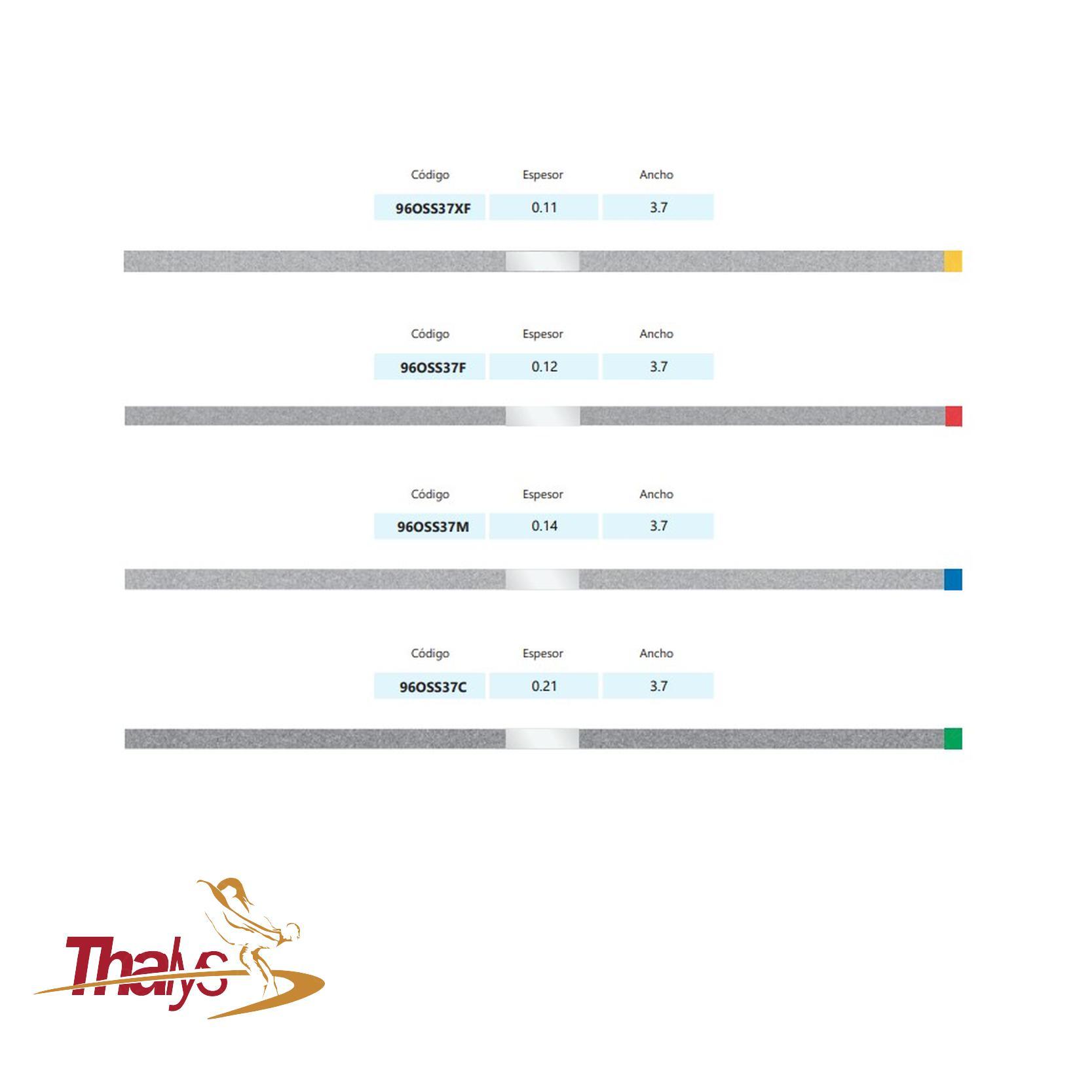 Tiras de Pulido Diamantadas Una Fase